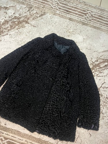 Black astrakhan karakul - black,