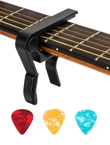 Guitar capo black - capo,