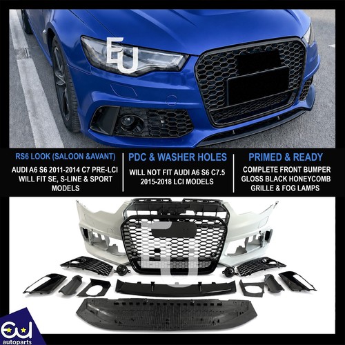For audi 4g rs6 look - a6,