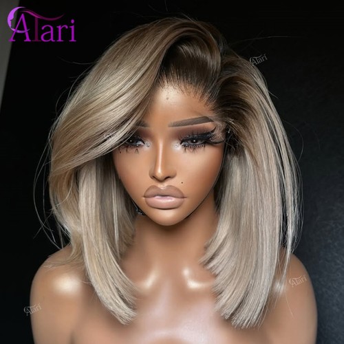 Ash blonde short transparent - ash,