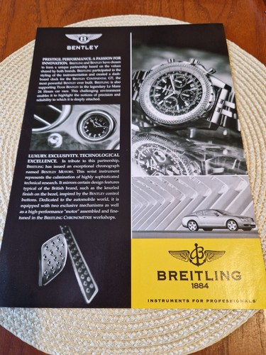 Breitling 1884 bentley mtor - breitling,
