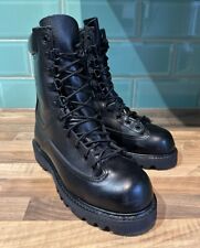 Matterhorn Gortex Black Leather Military Combat Boots Size 4 UK EU 36 7831 W NEW