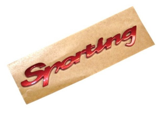 Badge sporting fiat punto - badge,