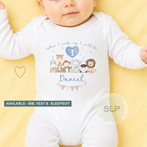 Personalised first birthday - first,