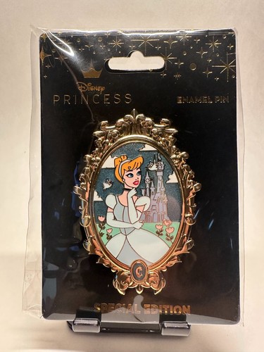 Cinderella castle gold frame - cinderella,