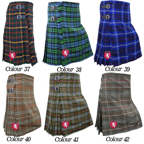 Scottish tartan men kilt - tartan,