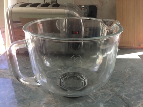 Kenwood kmix mixing glass bowl - glass,