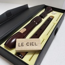 ZEN-ON A-1650B Alto Recorder Wooden Baroque w/Box from JAPAN