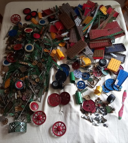 Vintage meccano joblot - vintage,
