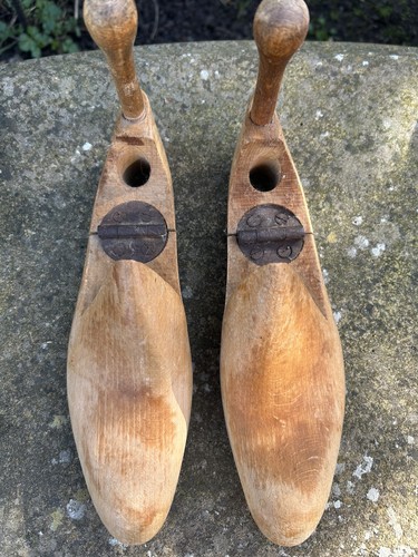 Nice pair vintage wooden - pair,