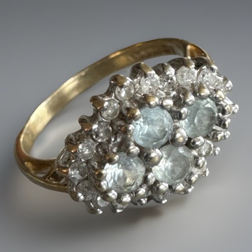 9ct yellow white gold - yellow, 375