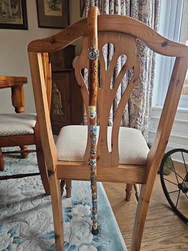 Vintage scottish walking stick - scottish,