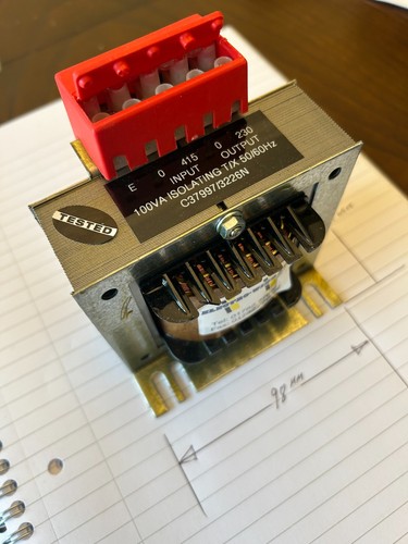 Isolation transformer 415v - 415v, to