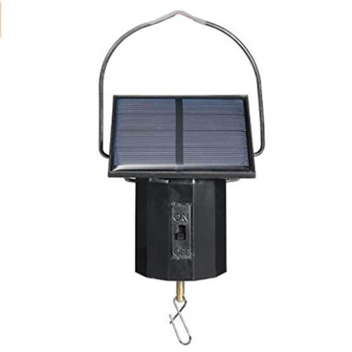 Solar powered rotating motor - powered,