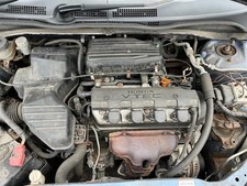 2000-2005 MK7 HONDA CIVIC COMPLETE ENGINE 1.6 PETROL D16V1 79K MILES *VIDEO*