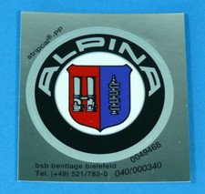 Original BMW Alpina Emblem 2