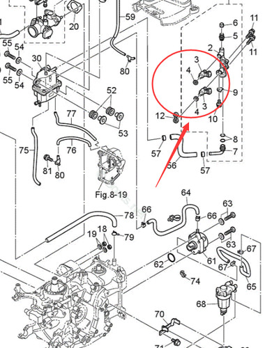2pcs oem 3rs103000 fuel - 2pcs,