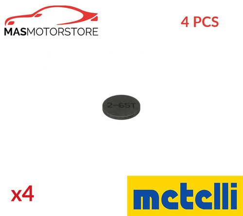Valve clearance adjusting disc - valve,