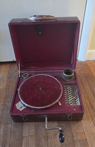 Vintage portable hand - vintage, hand-crank