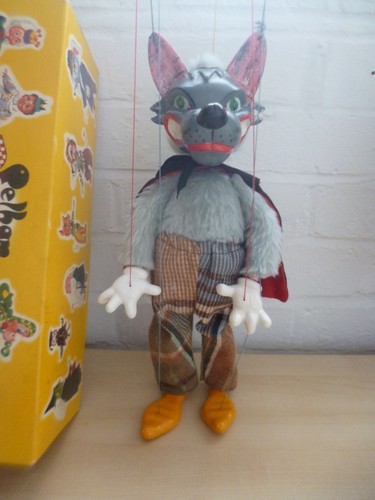Vintage pelham puppets - vintage, wolf