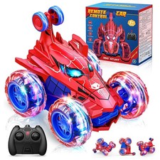 Spiderman Stunt Car Remote Control Cars Toys for Boys Girls Birthday Gifts 2025