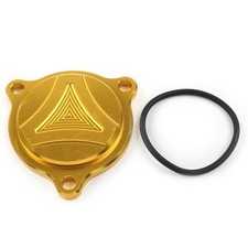 Gold Engine Oil Filter Cover