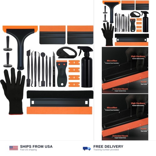 Piece vinyl wrap tool - vinyl, kit