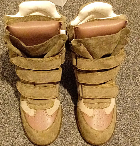 Wedge sneakers inspired - inspired, by