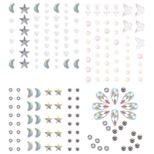 Sheets face jewels sticker - 4,