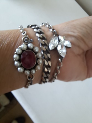925 silver chunky - silver, mawi