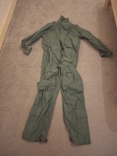 New Genuine RAF Pilot Flight Suit Aramid Green Lightweight Pilot Flight Suit 1C
