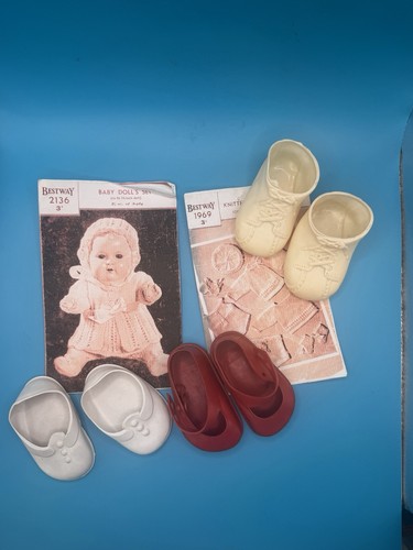 Vintage 1950 doll shoe - vintage,