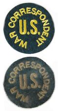 US War Correspondent Cap Badge United States WW2 Photographer Army Journalist