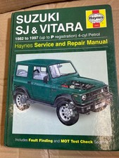 Suzuki SJ Vitara Haynes Manual