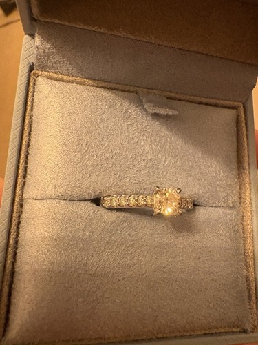 Platinum diamond engagement - platinum,