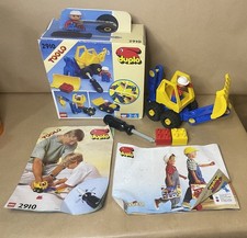 1990s Vintage LEGO DUPLO Toolo Set 2910 1992 DIGGER + Instructions & BOXED