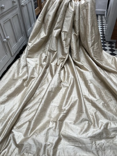 Pure silk door curtain - silk, curtain,