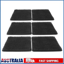 Chicken Nesting Pads 6 Pack PE Black Chicken Coop Egg Laying Accessories