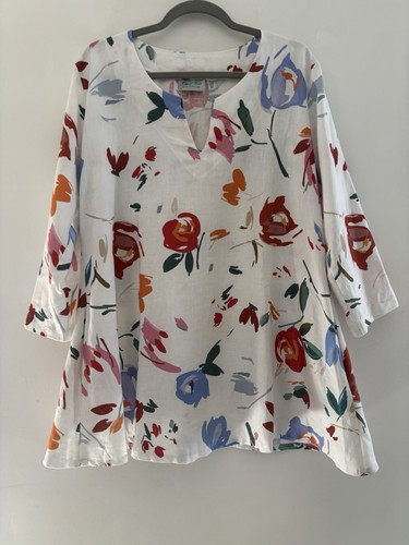 Out xile 100 linen blouse - out, of