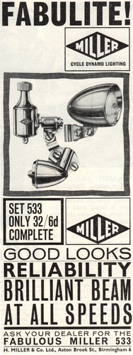 Vintage miller cycle dynamo - miller,