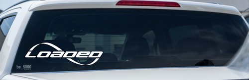 Loaded longboard logo decal - loaded,