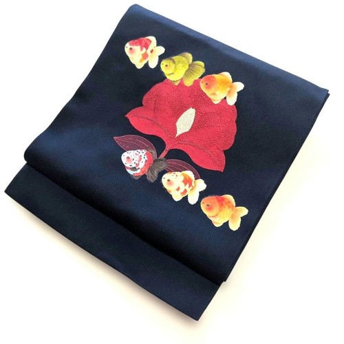 Japanese kimono goldfish - japanese,
