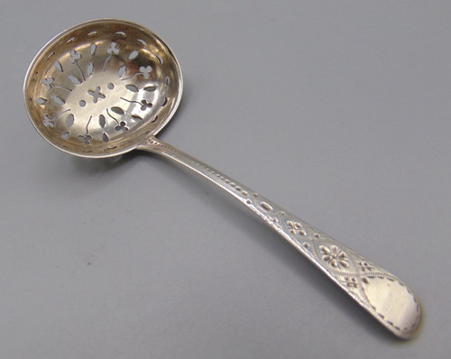 Sterling silver sifter spoon - sifter,