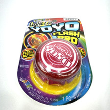 NEW Light-Up RED YOYO Classic See Through Yo Yo w/Clutch Bearings