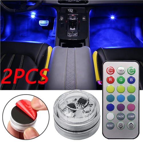 Led light multicolor car - 2x,