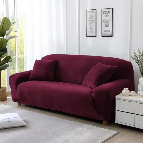Velvet sofa cover thick - velvet,