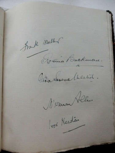Rosina buckman frank muller - -,