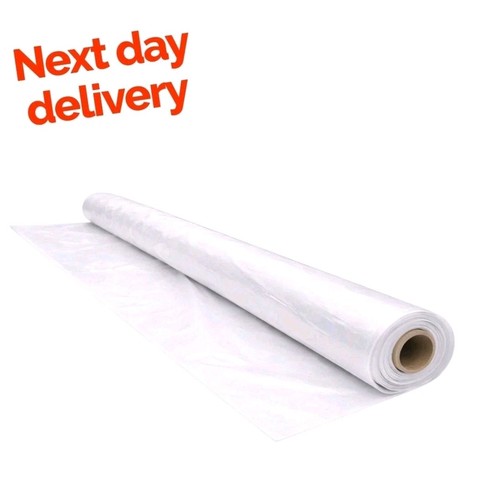 Clear polythene plastic - clear,