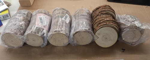 Tree slices for painting - 84,