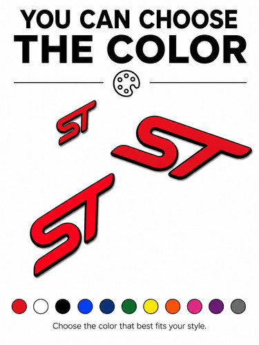 Ford fiesta badge set - ford, “st”